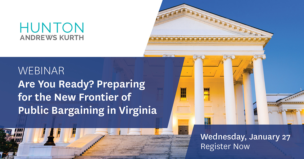 Are You Ready? Preparing for the New Frontier of Public Bargaining in Virginia